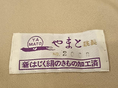 平和屋着物●豪華色留袖　駒刺繍　色紙重ね流水花文　金彩　やまと誂製　正絹　逸品　AABC5011zg
