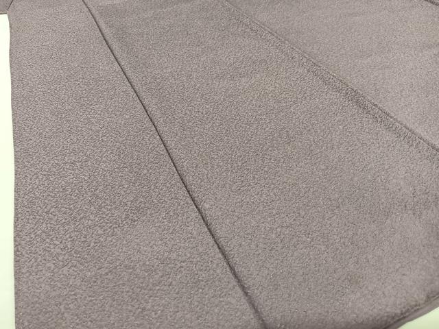 平和屋着物●上質な色無地 暗紅色 正絹 逸品 AABC5048zg
