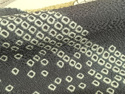 平和屋着物●十日町 名門青柳高級ブランド　大喜百花　訪問着　駒刺繍　絞り　舞花文　ロング丈　正絹　逸品　未使用　AABC5065zg
