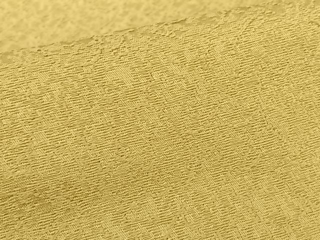 平和屋着物●上質な色無地　氷割れ地紋　路考茶　正絹　逸品　未使用　AABC5070zg