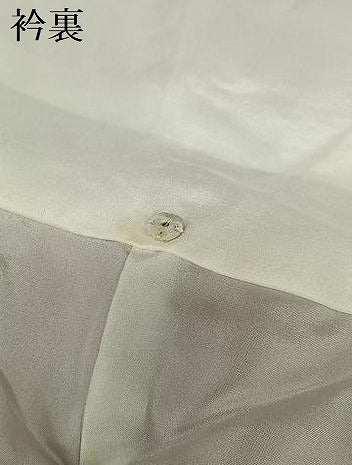 平和屋着物●上質な色無地　紋意匠　長春色　正絹　逸品　AABC5087zg