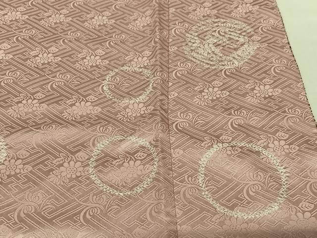 平和屋着物●訪問着 総絞り 刺繍 松竹梅 暈し染め 金糸 正絹 逸品 未使用 AABC5094zg