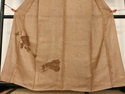 平和屋着物●訪問着 花蝶文 正絹 逸品 AABC5100zg