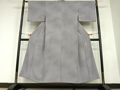 平和屋着物●二代目 川村久太郎 小紋 霞文 暈し染め 正絹 逸品 AABC5108zg