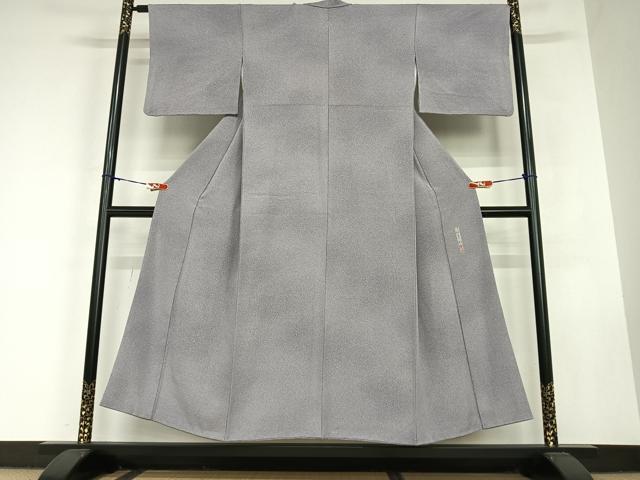 平和屋着物●二代目 川村久太郎 小紋 霞文 暈し染め 正絹 逸品 AABC5108zg