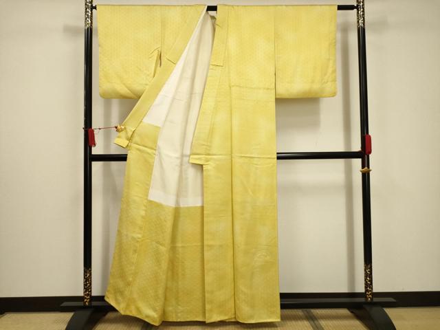 平和屋着物■色留訪問着　片輪車吉祥花文　暈し染め　正絹　逸品　AABC5239sx