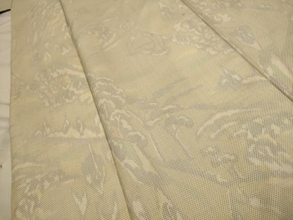 平和屋着物■上質な紬 風景文 正絹 逸品 AABC5438sx