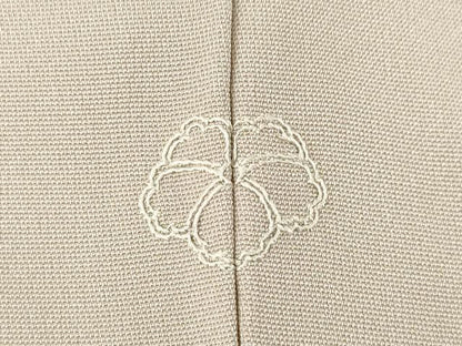 平和屋着物●訪問着　刺繍　松竹梅丸文　金彩　ゑり善扱い　ロング丈　正絹　逸品　AABC5653ck