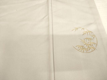 平和屋着物●訪問着　刺繍　松竹梅丸文　金彩　ゑり善扱い　ロング丈　正絹　逸品　AABC5653ck