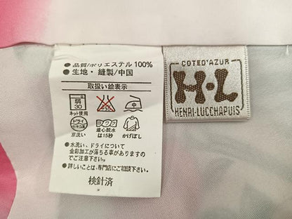 平和屋着物●小振袖 二尺袖 長襦袢(無双仕立て)セット 花尽くし 洗える着物 AABC6074ph