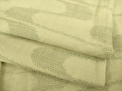 平和屋着物●結城紬 流水文 証紙付き 正絹 逸品 AABC6090ck