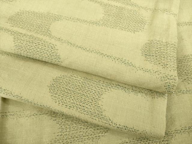 平和屋着物●結城紬 流水文 証紙付き 正絹 逸品 AABC6090ck