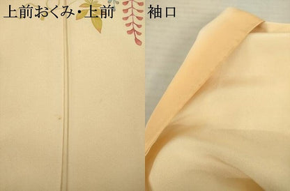 平和屋着物●訪問着　友禅　作家物　花車文　正絹　逸品　AABC6112ck