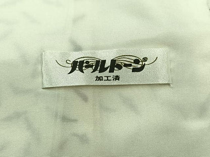 平和屋着物▽上質な小紋　単衣　成り物　正絹　逸品　AABC6161jh