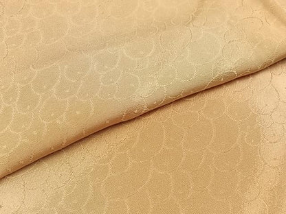 平和屋着物▽上質な小紋　単衣　流水文　暈し染め　正絹　逸品　未使用　AABC6173jh
