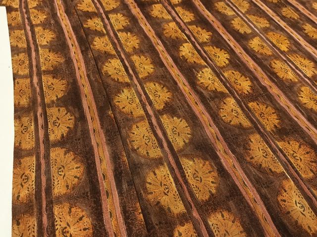 平和屋着物▽上質な小紋 単衣 花間道 正絹 逸品 AABC6175jh