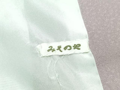 平和屋着物▽色無地 単衣 藤色 洗える着物 AABC6764jh