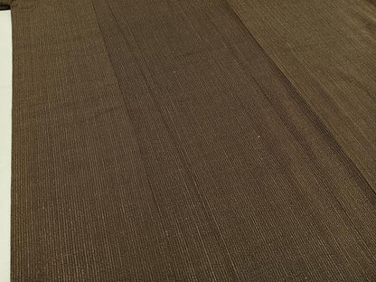 平和屋着物▽男性 紬 単衣 縞 正絹 逸品 AABC6769jh