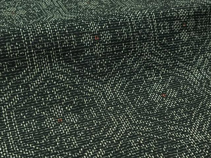 平和屋着物▽上質な紬 単衣 亀甲花文 正絹 逸品 AABC6777jh