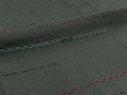 平和屋着物▽訪問着 単衣 刺繍 横段文 正絹 逸品 AABC6780jh