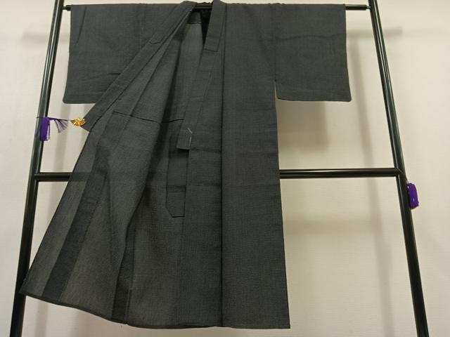 平和屋着物▽男性 小紋 単衣 行儀 AABC6783jh