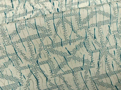 平和屋着物●上質な小紋 絞り 幾何学文 正絹 逸品 AABC6825ph