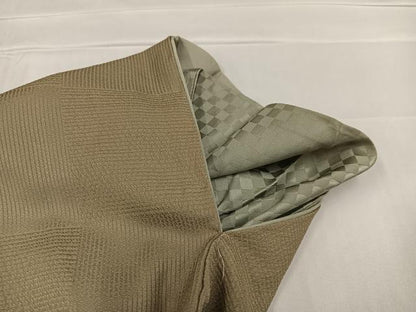 平和屋着物●上質な小紋 幾何学文様 正絹 逸品 AABC6832ph