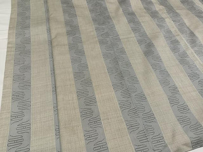 平和屋着物●本場大島紬 一元7マルキ 間道 正絹 逸品 AABC6843ph