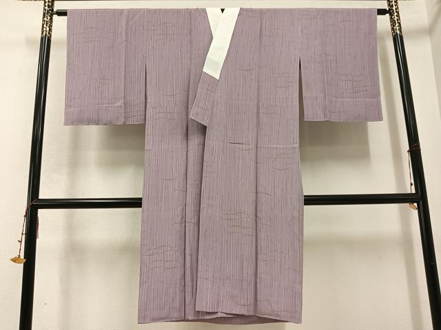 平和屋着物●長襦袢 無双仕立て 露芝文 正絹 逸品 未使用 AABC6851ph
