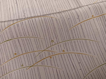 平和屋着物●長襦袢 無双仕立て 露芝文 正絹 逸品 未使用 AABC6851ph