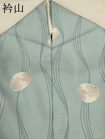 平和屋着物＊夏物 小紋 絽 花丸文 正絹 逸品 AABC6881jd