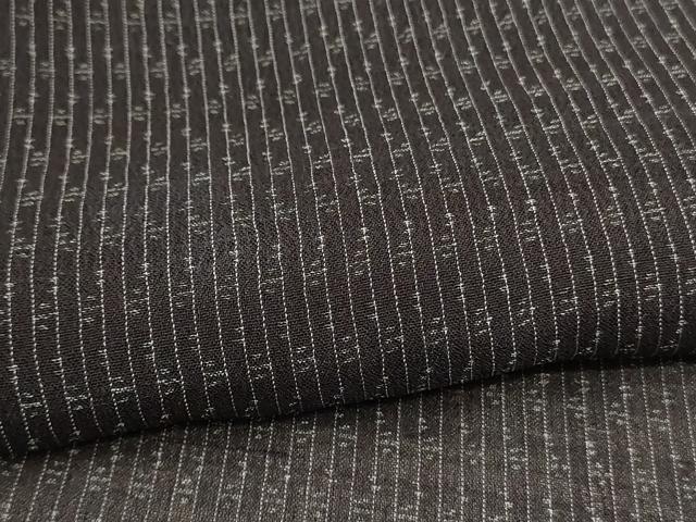 平和屋着物＊夏物 本場大島紬 夏大島 縞 正絹 逸品 AABC6887jd