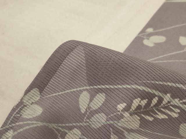 平和屋着物＊夏物 訪問着 絽 色紙草花文 銀彩 正絹 逸品 AABC6888jd