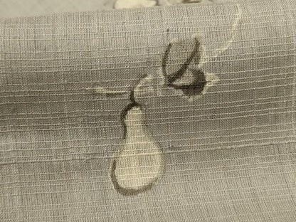 平和屋着物▽生紬 単衣 瓢箪 正絹 逸品 AABC6891jd