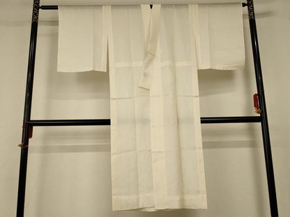 平和屋着物＊夏物 長襦袢 絽 鳥の子色 正絹 逸品 AABC6895jd