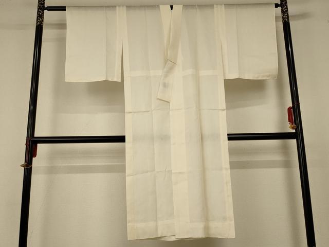平和屋着物＊夏物 長襦袢 絽 鳥の子色 正絹 逸品 AABC6895jd