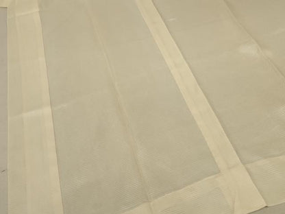 平和屋着物＊夏物 長襦袢 絽 鳥の子色 正絹 逸品 AABC6895jd
