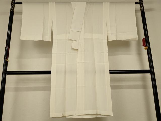 平和屋着物＊夏物 長襦袢 絽 鳥の子色 正絹 逸品 AABC6896jd