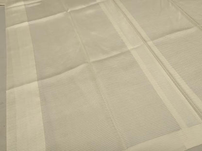 平和屋着物＊夏物 長襦袢 絽 鳥の子色 正絹 逸品 AABC6896jd