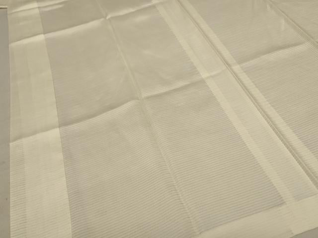 平和屋着物＊夏物 長襦袢 絽 鳥の子色 正絹 逸品 AABC6896jd