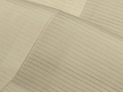 平和屋着物＊夏物 長襦袢 絽 鳥の子色 正絹 逸品 AABC6896jd