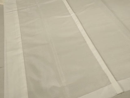 平和屋着物＊夏物 長襦袢 絽 白色 洗える着物 AABC6900jd