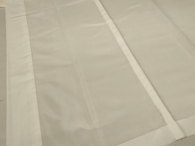 平和屋着物＊夏物 長襦袢 絽 白色 洗える着物 AABC6900jd