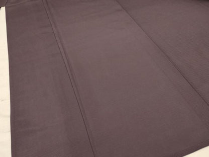平和屋着物＊夏物 色無地 絽 葡萄鼠色 正絹 逸品 未使用 AABC6907jd