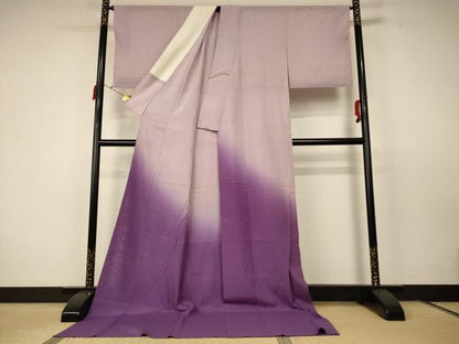 平和屋着物＊夏物 色留袖 お引きずり・お引き摺り・引き振袖 和装 結婚式 舞妓 芸妓 芸者 衣装 絽 霞文 暈し染め 逸品 AABC6908jd