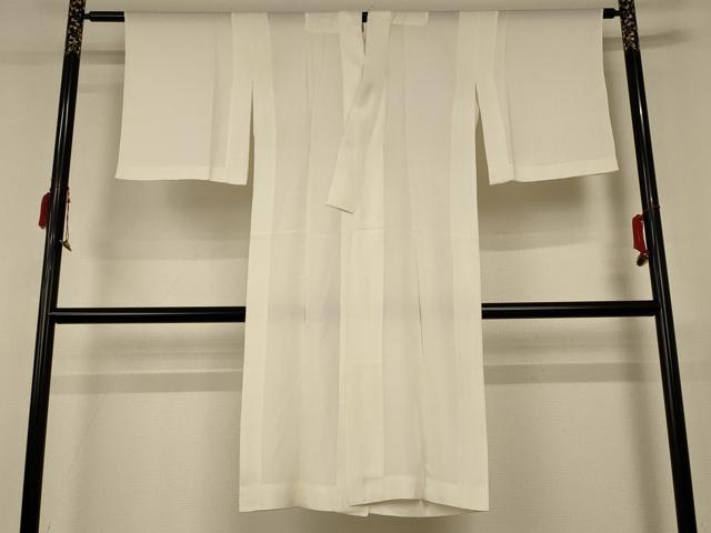 平和屋着物＊夏物 長襦袢 絽 鳥の子色 正絹 逸品 AABC6909jd