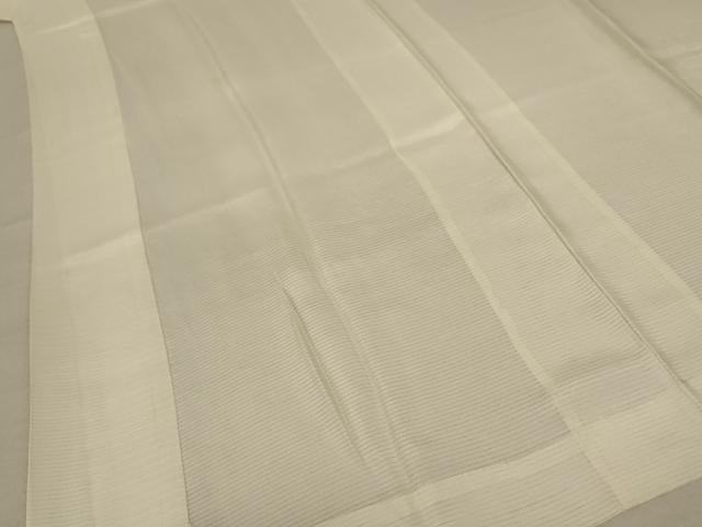平和屋着物＊夏物 長襦袢 絽 鳥の子色 正絹 逸品 AABC6909jd