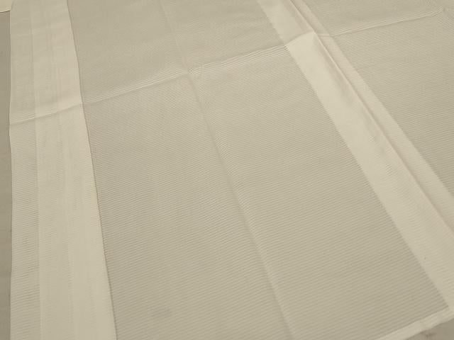 平和屋着物＊夏物 長襦袢 絽 鳥の子色 正絹 逸品 AABC6910jd
