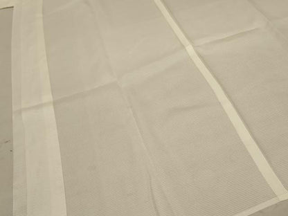 平和屋着物＊夏物 長襦袢 絽 鳥の子色 正絹 逸品 AABC6911jd