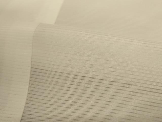平和屋着物＊夏物 長襦袢 絽 鳥の子色 正絹 逸品 AABC6911jd